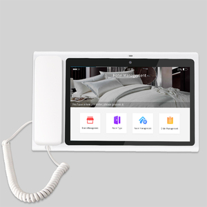 Sistema Android Smart Desk Phone grande Touch Screen Bluetooth WiFi Hotspot Video conferenza utilizzo 4G Android telefono da scrivania - Product Image 2