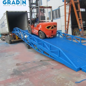 Customized Mobile <strong>Loading</strong> <strong>and</strong> <strong>Unloading</strong> <strong>Platform</strong> 8 Ton Capacity Dock Ramp for <strong>Warehouse</strong> Adjustable <strong>Loading</strong> Ramp