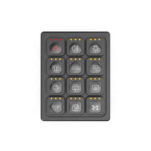 12 pulsanti interruttore pannello 9 ~ 36VDC intelligente può tastiera Bus IP65 impermeabile - Product Image 5