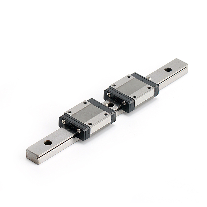 stainless steel miniature linear slide guide rail MGN15 with linear bearing block MGN15C