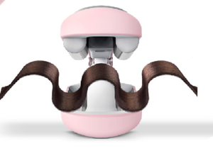 Profession eller 32mm Keramik French Egg Roll Lockens tab Automatischer elektrischer Locken wickler mit negativen Ionenwellen-Flacheisen funktionen - Product Image 2