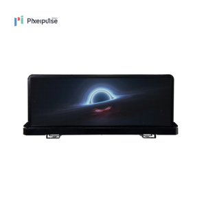 Pixelpulse 24V Car LED Sign Board Double Face programmabile Video Screen Advertising Topper 4G Scrolling LED Car Sign Board - Product Image 1