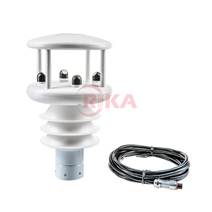 RIKA RK900-10 RS485 RS232 SDI-12 Ausgang Ultraschall Wind/Temperatur/Luft feuchtigkeit/Druck/Regen/Sonnenstrahl ung/Staubs ensor - Product Image 2