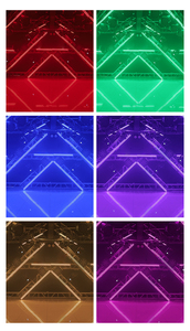 <strong>LED</strong> Matrix Pixel Strobe Wash Wall Washer Blinder Light With 12*3w 12Pcs 3w 3In1 RGBW Strips Effect for Stage Night Club Dj Disco