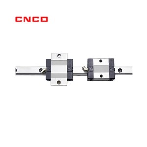 Riel de guía lineal CNC Hiwin de 1000mm con bloque cerca de guía, rodamiento de bloque deslizante para bloques de guía lineal para enrutadores CNC - Product Image 2