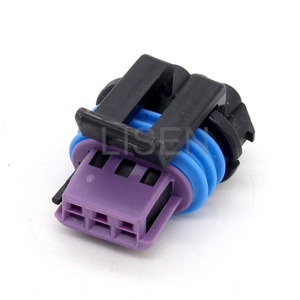 15491547 Aptiv (formerly <strong>Delphi</strong>) GT 150 Series <strong>3</strong> <strong>Way</strong> Female Wire Speed Sensor <strong>Connector</strong> - Product Image 3