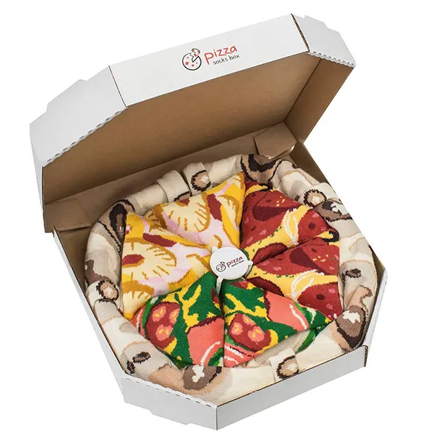 Caixa de pizza do retângulo da china 7/9/11/12 polegadas biodegradável personalizado caixa