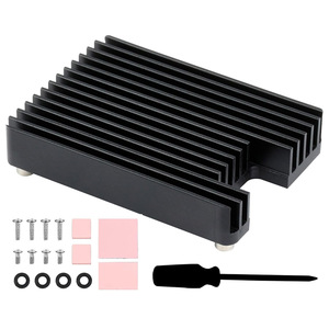 CPU-Kühlkörper aus Aluminium legierung für Raspberry Pi-Berechnungs modul Computer modul CM4 Thermolüfter-Kühlkörper - Product Image 2