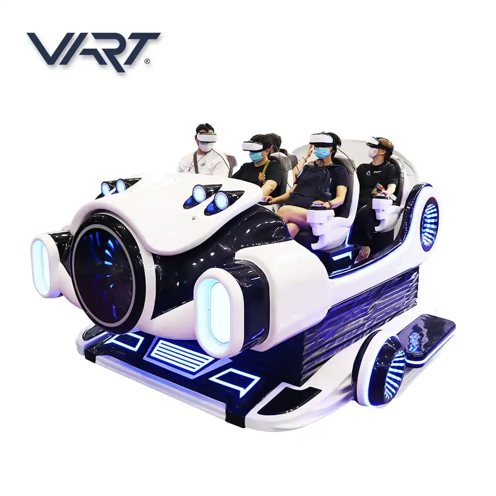 VART שישה מושבים מציאות מדומה חינוך 3D VR תנועה כיסא VR9D קולנוע עם 9D סרטים