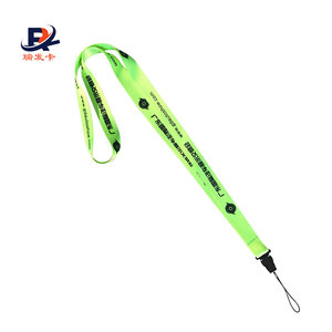 Cá nhân hoá tùy chỉnh Polyester Airbus Dây buộc dây đeo cổ cho chủ thẻ - Product Image 2