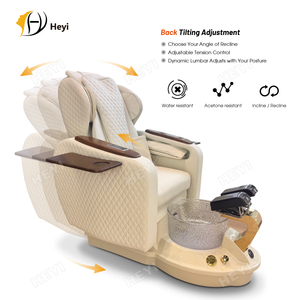 كرسي سبا فاخر بدون سباكة للعناية بالأقدام ، يعمل باللمس البشري الكهربائي الحديث للبيع - Product Image 3