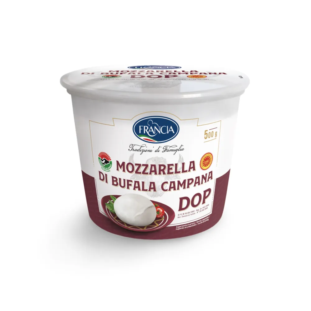 Top Quality Mozzarella Com Buffalo Leite Queijo Processado Queijo Fresco Italiano 500Gr Para Exportação