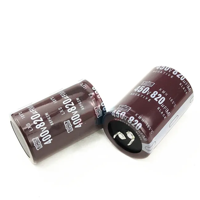 Electrolytic capacitor 400v 820uF 35x45 35x50