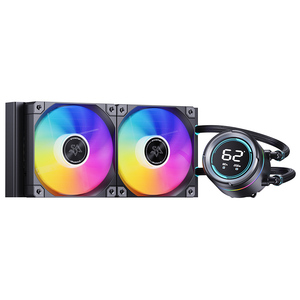 Snowman New CPU <span class=keywords><strong>AIO</strong></span> làm mát chất lỏng kl240 argb PC tản nhiệt hiển thị nhiệt độ cho chơi game PC Bộ vi xử lý LGA 1851 1700 1366 AM5 AM4 - Product Image 2