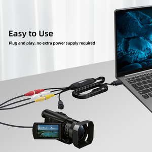 USB 2.0 Audio Video <strong>Capture</strong> <strong>Card</strong> Device Digital Converter <strong>Capture</strong> <strong>Card</strong> Adapter for Mac for PC for Windows for Android - Product Image 6