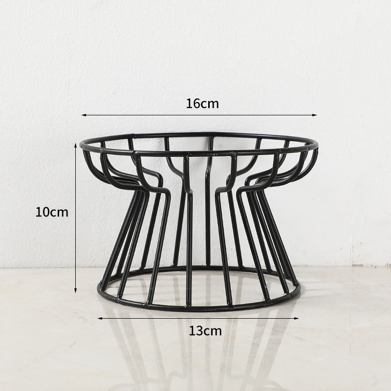Single disc-black iron frame