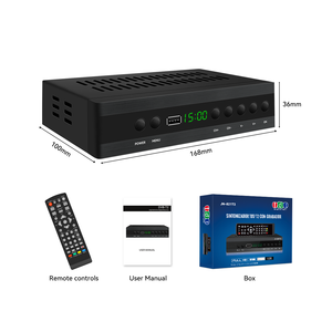 Factory Price Terrestrial Digital TV <strong>Receiver</strong> FTA <strong>Decoder</strong> 10bit Tv Tuner <strong>Decoder</strong> TDT DVB-T2 Set Top Box - Product Image 5
