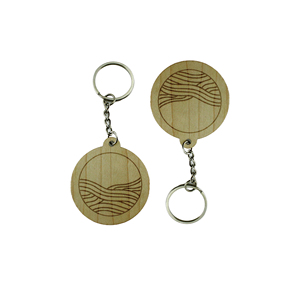 RFID NFC Wooden Keychain Mini Tag Waterproof ISO Model 13.56MHz Frequency NFC Chip for Membership <strong>Program</strong> - Product Image 5