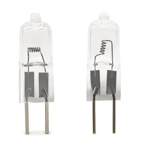 G6.35 22.8V 40W 50W 3000K halojen lamba mikroskop optik enstrüman ampul G6.35 halojen ampul Bi Pin lamba - Product Image 1