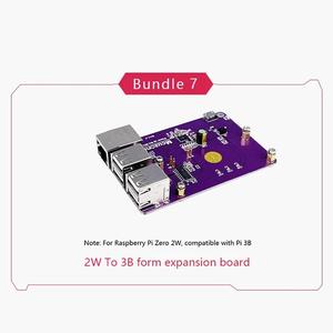 <strong>Raspberry</strong> <strong>Pi</strong> Zero W/ WH Expansion Board Ethernet <strong>USB</strong> <strong>Interface</strong> 4G Communication Module Metal Shell - Product Image 6
