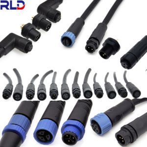 ขั้วต่อเซนเซอร์ M12 M8กันน้ำแบบวงกลม3 4 5 6 8ปลั๊ก2ขาสำหรับยึดแผงสายไฟแบบวงกลม - Product Image 6