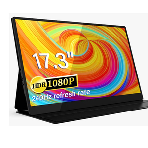 17.3 LCD LED ekran dizüstü bilgisayar pc bilgisayar oyun mini hdmi 12.5 13.3 15.6 17 inç taşınabilir monitörler destek tipi-c - Product Image 1