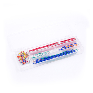 Base Starter Kits With Breadboard Resistor Capacitor <strong>LED</strong> Jumper Cable dupont With Plastic Box Package Compatible with <strong>Arduino</strong> ID - Product Image 5