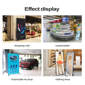 TOPvision App programma di controllo ammiccante tutto In un Design per interni ed esterni impermeabile pubblicità Led Poster Display - Product Image 6