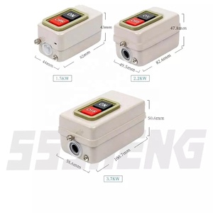 Senheng VKI serisi basmalı düğme anahtarı VKI-216 IP40 10A 2.2KW kilitlenebilir buton PKE düğme kutusu anahtarı - Product Image 5