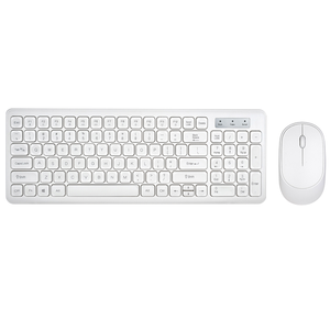 Juego de teclado y ratón inalámbricos para PC de 98 teclas USB silencioso ergonómico 2,4g teclado para juegos combos de ratón para PC