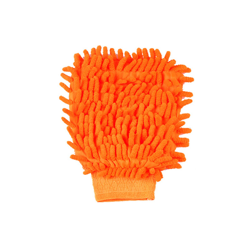 Gants en molleton corail