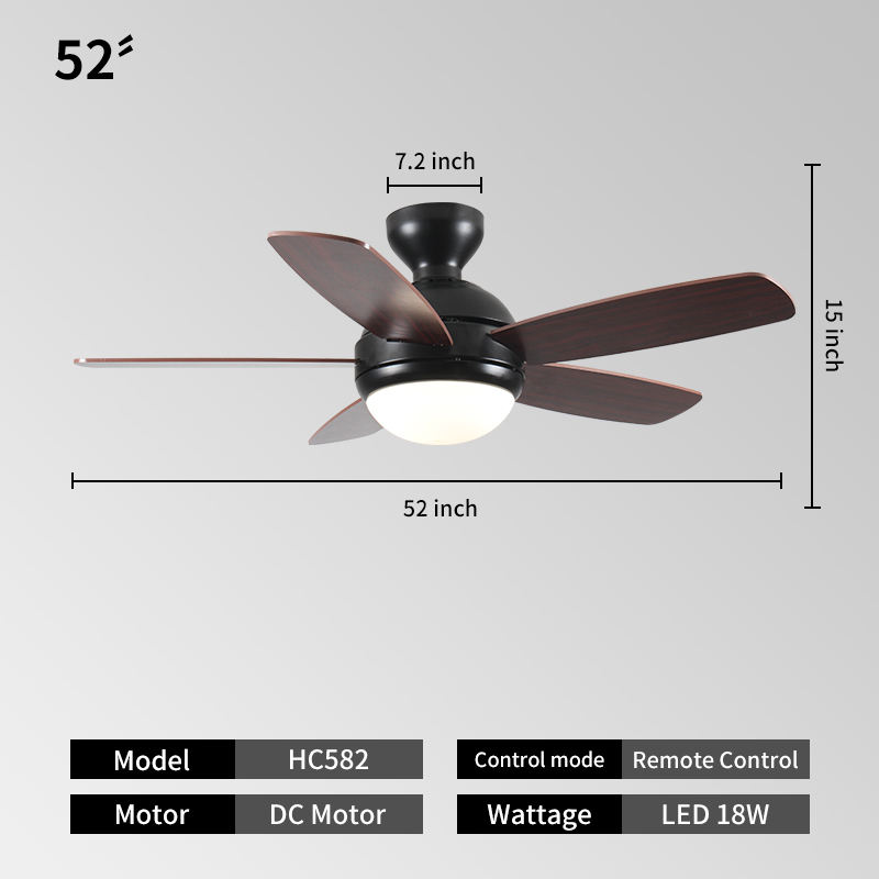 Noir + noyer bois couleur + 52