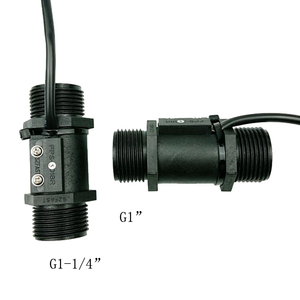 İki telli G1/4 "inç in Line sıvı akış sensörü anahtarı dedektörü ile FS-3P-X-8N/plastik pistonlu manyetik su akış anahtarları - Product Image 1