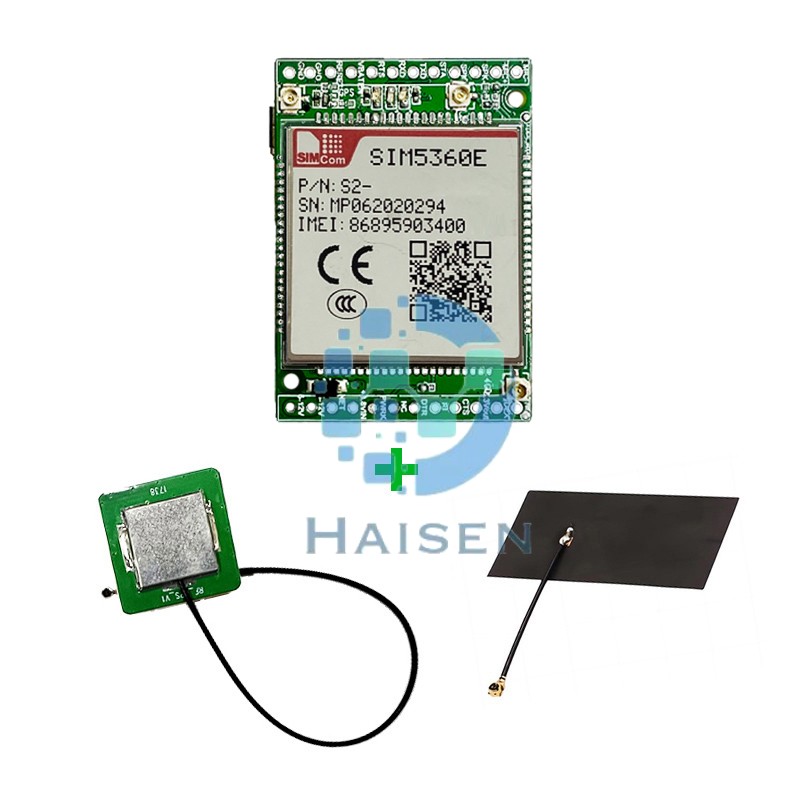 Board + SIM5360E module With FPC antenna+GPS antenna