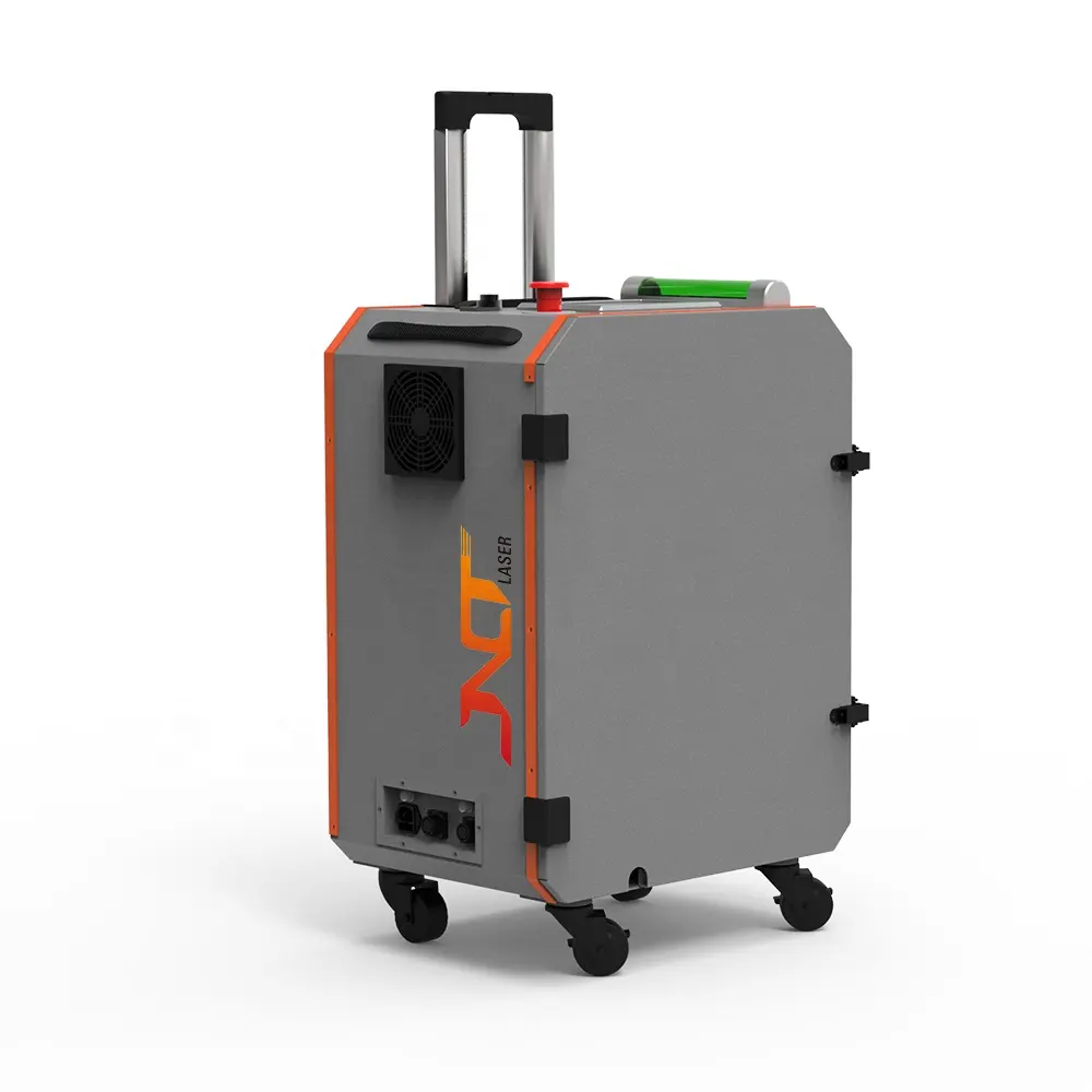 laser cleaning machine rust paint oil dust removal laser corrosion and rust removal cleaning machine 100w portable laser