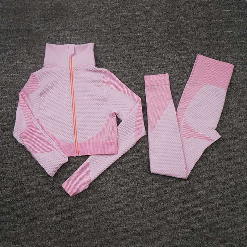 pink jacket leggings 2pcs