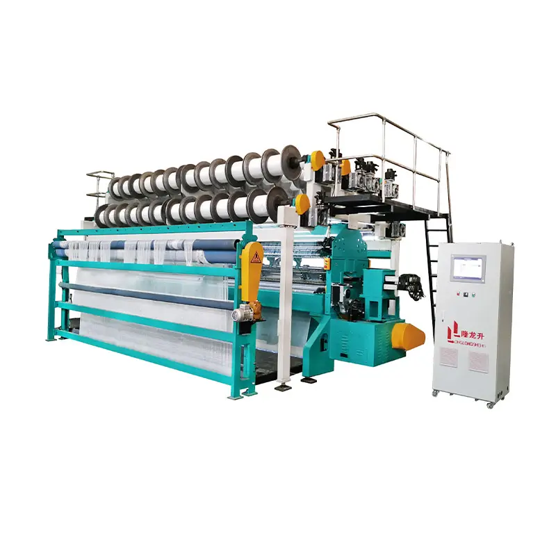 Customized fishing net making machine security net warp knitting machine