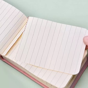 Venta al por mayor personalizado A5 A6 diario escolar cuaderno de papel grueso Bloc de notas con banda elástica 100 hojas cubierta de cuero con encuadernación térmica - Product Image 6