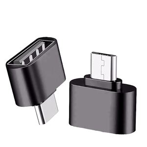 Venta al por mayor OTG Android USB Data Converter Adaptadores Micro USB2.0 Tipo-c Adaptador Teclado Ratón Teléfono móvil USB Disk Converter - Product Image 1