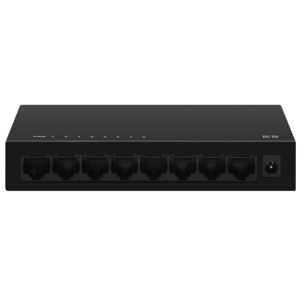 Conmutador de red Gigabit Ethernet 8 puertos fuente de alimentación incorporada