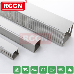 RCCN Low Smoke Halogen <strong>Free</strong> Wiring Duct HVDR4080F/HF Narrow Slot Halogen-<strong>free</strong> Wiring Duct LSZH Cable <strong>Trunking</strong> - Product Image 2