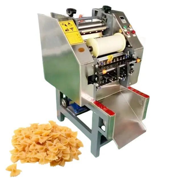 Automatico di diverse forme farfalle macchina per la pasta elettrica farfalle italiana macchina per la produzione di pasta con il miglior prezzo