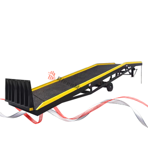 Risenmega Dock Ramp Contenedor de carga para camión 6T 8T 10T 12ton Nivelador de muelle móvil