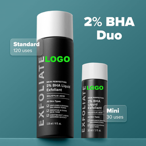 Nhãn Hiệu Riêng Da Hoàn thiện 2% BHA Lỏng Salicylic Axit Tẩy Tế Bào Chết Hữu Cơ Trên Khuôn Mặt Huyết Thanh Cho Nhà Sử Dụng Không Mùi Hương Mũi Lỗ Chân Lông - Product Image 3