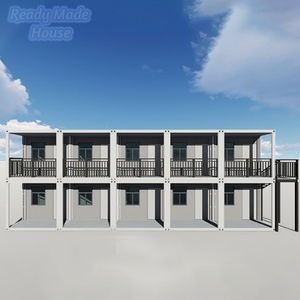 Prefab ชุดบ้านสำเร็จรูป3ห้องนอน,ชุดบ้านจิ๋วแบบแยกส่วนบ้านตู้คอนเทนเนอร์