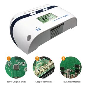Regolatore di carica solare schema del circuito Pwm regolatore di carica solare manuale 10A 12V 24V 100A Pwm Dc Controller del motore - Product Image 4