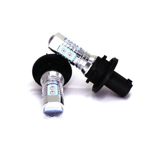 ครีสหลอดไฟรถยนต์ LED 50W พร้อมไฟเลี้ยว12V 24V PH24WY 12272NA สีอำพัน PU20d-6สำหรับรถยนต์อุปกรณ์เสริม