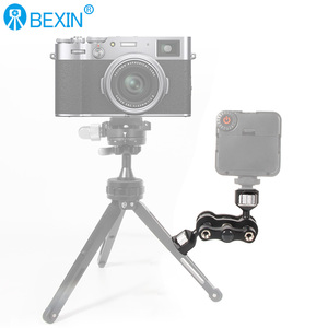 BEXIN TM-<span class=keywords><strong>5</strong></span>デスクトップカメラ用360度回転アルミニウム合金多機能マジックアームボールヘッドマウントクラブクランプ
