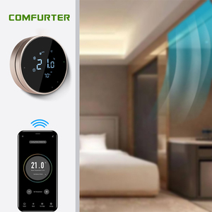 Comfurter Google Nest домашняя катушка вентилятора программируемый Электрический цифровой Wi-Fi пол с подогревом термостат Wi-Fi умный для дома - Product Image 5