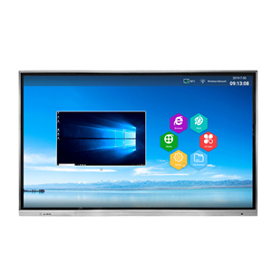 Pantalla táctil LCD portátil multitáctil, interactiva, 75 pulgadas, todo en uno, entrada HDMI, antideslumbrante - Product Image 1